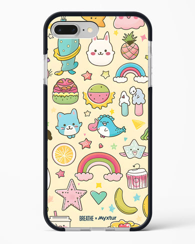 Happy Stickers [BREATHE] Impact Drop Protection Case (Apple)