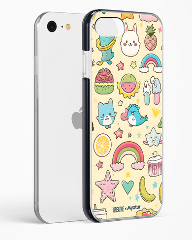 Happy Stickers [BREATHE] Impact Drop Protection Case (Apple)