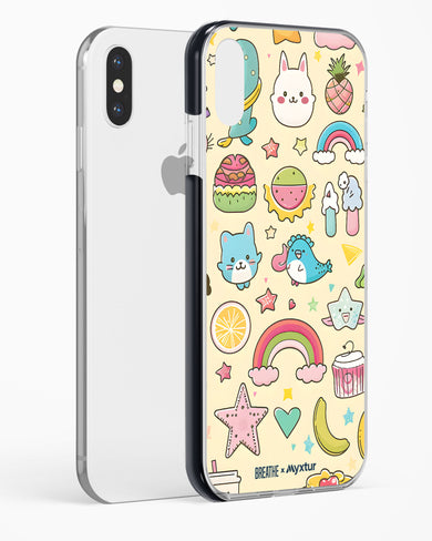 Happy Stickers [BREATHE] Impact Drop Protection Case (Apple)