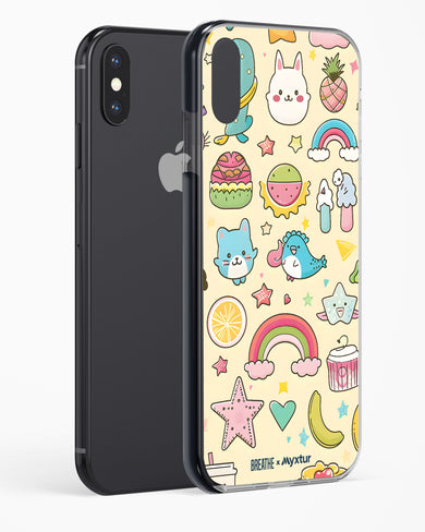 Happy Stickers [BREATHE] Impact Drop Protection Case (Apple)