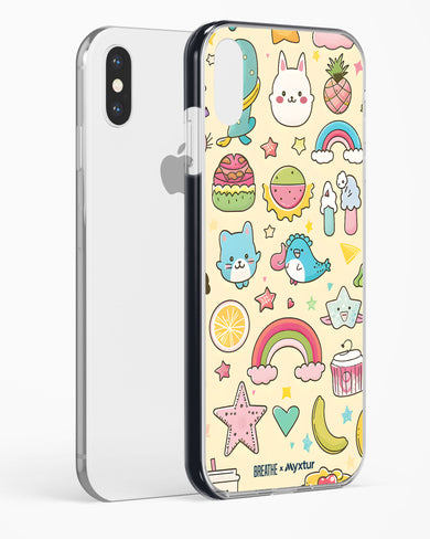 Happy Stickers [BREATHE] Impact Drop Protection Case (Apple)