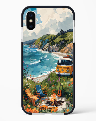 Glam Campsite [BREATHE] Impact Drop Protection Case (Apple)