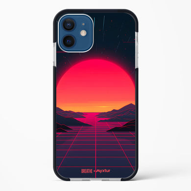 Synthwave Sunset [BREATHE] Impact Drop Protection Case (Apple)