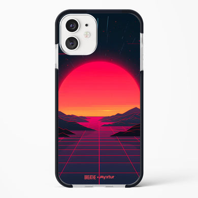 Synthwave Sunset [BREATHE] Impact Drop Protection Case (Apple)