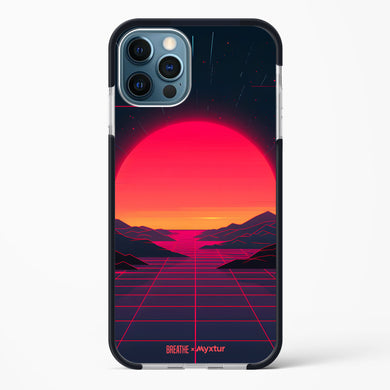 Synthwave Sunset [BREATHE] Impact Drop Protection Case (Apple)