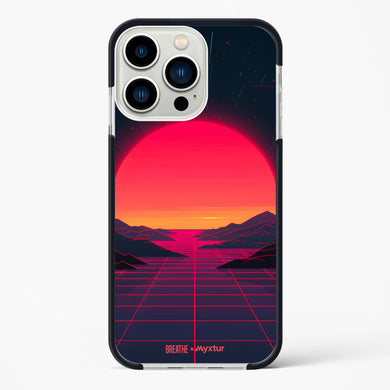 Synthwave Sunset [BREATHE] Impact Drop Protection Case (Apple)