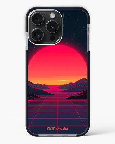 Synthwave Sunset [BREATHE] Impact Drop Protection Case (Apple)