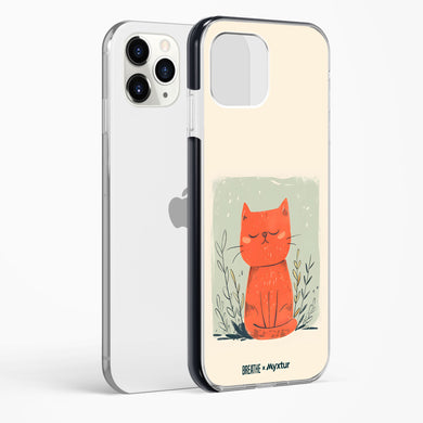 Orange Whiskers [BREATHE] Impact Drop Protection Case (Apple)