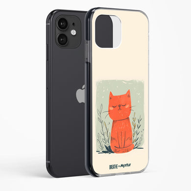 Orange Whiskers [BREATHE] Impact Drop Protection Case (Apple)