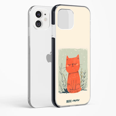 Orange Whiskers [BREATHE] Impact Drop Protection Case (Apple)