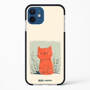 Orange Whiskers [BREATHE] Impact Drop Protection Case (Apple)