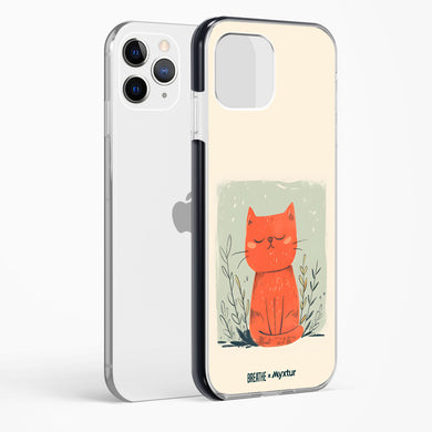 Orange Whiskers [BREATHE] Impact Drop Protection Case (Apple)