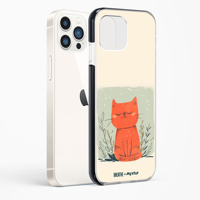 Orange Whiskers [BREATHE] Impact Drop Protection Case (Apple)