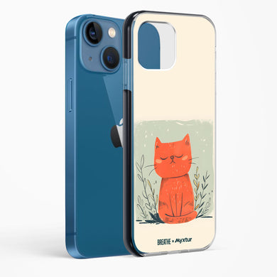 Orange Whiskers [BREATHE] Impact Drop Protection Case (Apple)