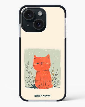 Orange Whiskers [BREATHE] Impact Drop Protection Case (Apple)