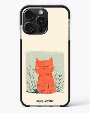 Orange Whiskers [BREATHE] Impact Drop Protection Case (Apple)