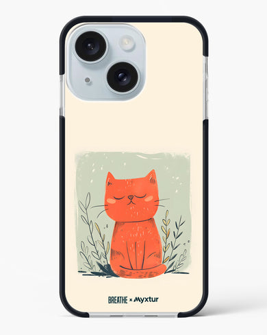 Orange Whiskers [BREATHE] Impact Drop Protection Case (Apple)