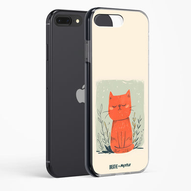 Orange Whiskers [BREATHE] Impact Drop Protection Case (Apple)
