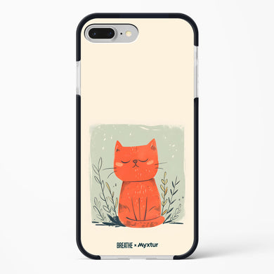 Orange Whiskers [BREATHE] Impact Drop Protection Case (Apple)