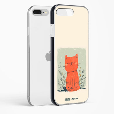 Orange Whiskers [BREATHE] Impact Drop Protection Case (Apple)