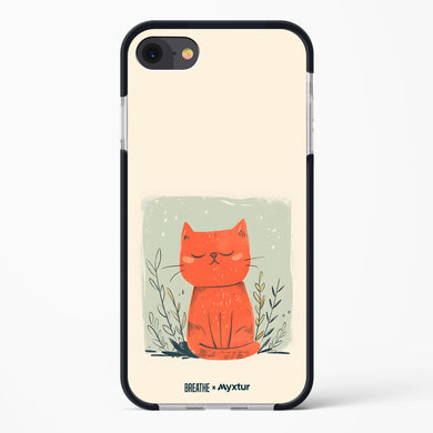 Orange Whiskers [BREATHE] Impact Drop Protection Case (Apple)