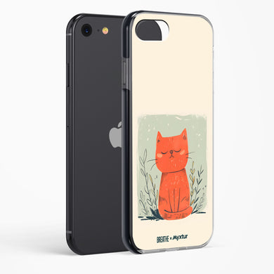 Orange Whiskers [BREATHE] Impact Drop Protection Case (Apple)