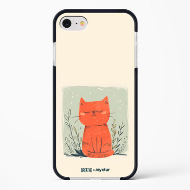 Orange Whiskers [BREATHE] Impact Drop Protection Case (Apple)