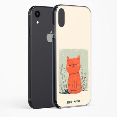 Orange Whiskers [BREATHE] Impact Drop Protection Case (Apple)