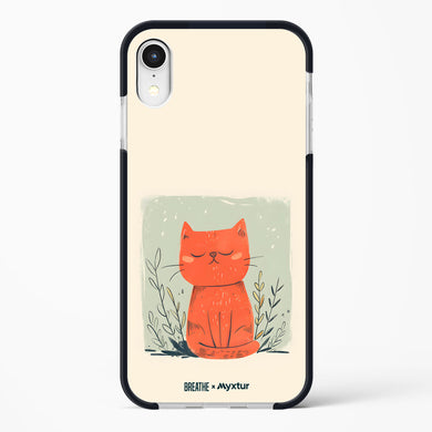 Orange Whiskers [BREATHE] Impact Drop Protection Case (Apple)