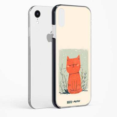 Orange Whiskers [BREATHE] Impact Drop Protection Case (Apple)