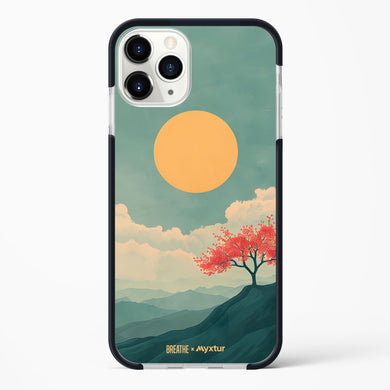 Mountain Sunset [BREATHE] Impact Drop Protection Case (Apple)