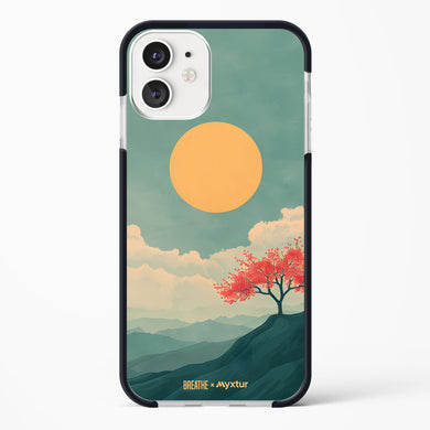 Mountain Sunset [BREATHE] Impact Drop Protection Case (Apple)