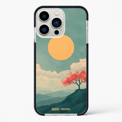 Mountain Sunset [BREATHE] Impact Drop Protection Case (Apple)