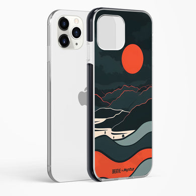 Fiery Nightfall [BREATHE] Impact Drop Protection Case (Apple)