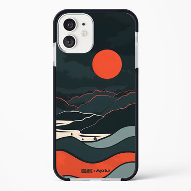 Fiery Nightfall [BREATHE] Impact Drop Protection Case (Apple)