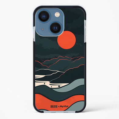 Fiery Nightfall [BREATHE] Impact Drop Protection Case (Apple)