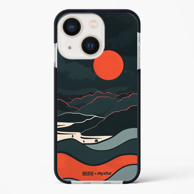 Fiery Nightfall [BREATHE] Impact Drop Protection Case (Apple)