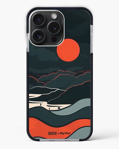 Fiery Nightfall [BREATHE] Impact Drop Protection Case (Apple)