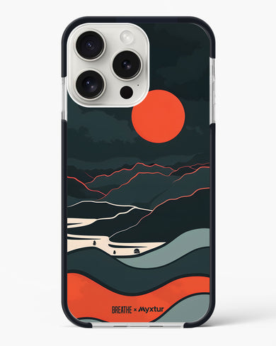 Fiery Nightfall [BREATHE] Impact Drop Protection Case (Apple)