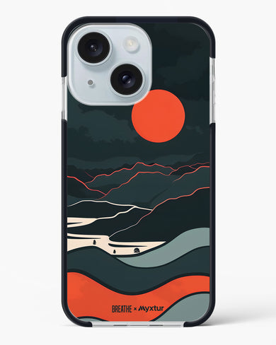 Fiery Nightfall [BREATHE] Impact Drop Protection Case (Apple)