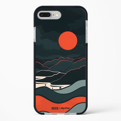 Fiery Nightfall [BREATHE] Impact Drop Protection Case (Apple)