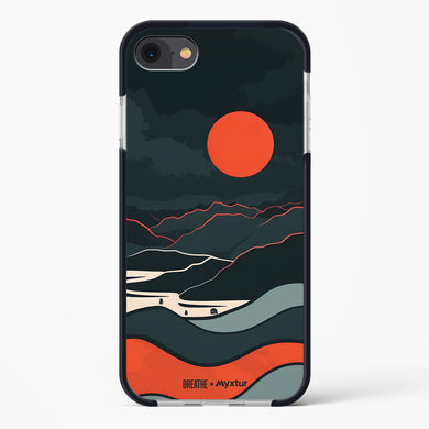 Fiery Nightfall [BREATHE] Impact Drop Protection Case (Apple)