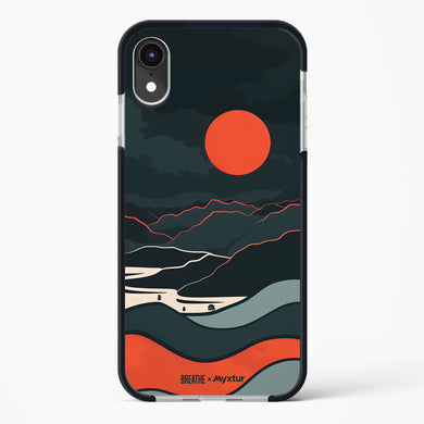 Fiery Nightfall [BREATHE] Impact Drop Protection Case (Apple)