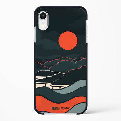 Fiery Nightfall [BREATHE] Impact Drop Protection Case (Apple)