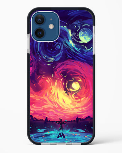 Starry Night Sun Impact Drop Protection Case (Apple)