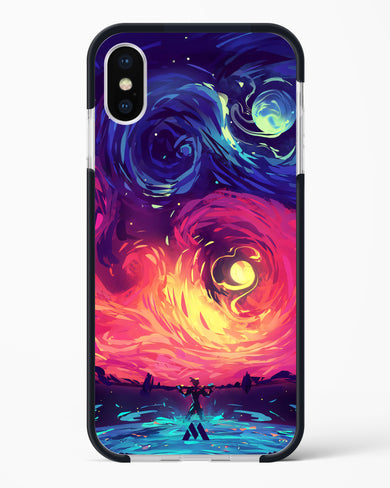 Starry Night Sun Impact Drop Protection Case (Apple)