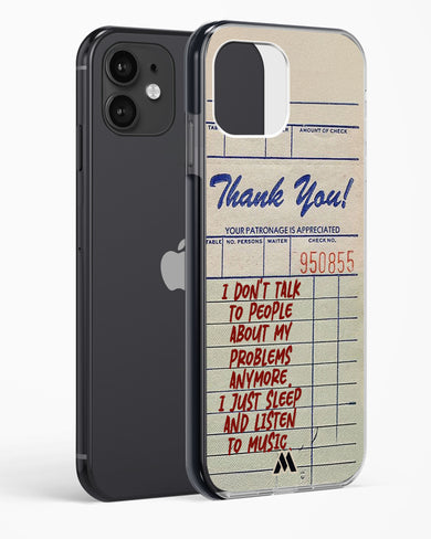 Dont Talk to People Impact Drop Protection Case (Apple)