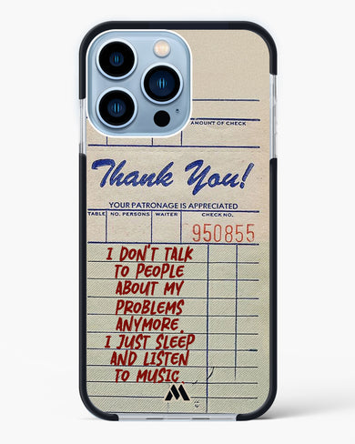 Dont Talk to People Impact Drop Protection Case (Apple)