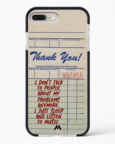 Dont Talk to People Impact Drop Protection Case (Apple)