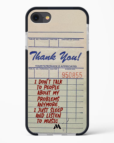 Dont Talk to People Impact Drop Protection Case (Apple)